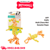  Đồ chơi AFP PUPS Multi Chew Mini Sweater Rope - Dây thừng bù nhìn Petmall 
