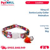 Vòng cổ Sonice Lucky Collar 5kg - 1cm Loang màu Petmall