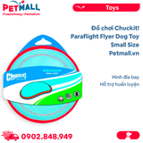 Đồ chơi Chuckit! Paraflight Flyer Dog Toy Small Size - Hình đĩa bay, hỗ trợ huấn luyện Petmall