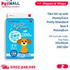 Tấm lót vệ sinh HoneyCare Potty Standard Size S | 33x45cm - 200 tấm - Hỗ trợ huấn luyện Pee Pads Petmall