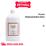 Sữa tắm Prunus Medicated Skin Clinic 4L - Trị viêm da cho Chó Petmall