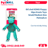  Đồ chơi KONG Floppy Hipo Knots Toys Small/Medium Size - Con hà mã dây thừng Petmall 