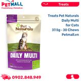 Treats Pet Naturals Daily Multi for Cats 37.5g - 30 Chews - Bổ sung Vitamin tổng hợp cho Mèo Petmall