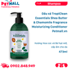 Dầu xả TropiClean Essentials Shea Butter & Chamomile Fragrance Moisturizing Conditioner 473ml - Hương Hoa cúc và Bơ hạt mỡ, cấp ẩm cho da Petmall 