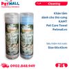 Khăn tắm dành cho thú cưng KAMT Pet Care Towel Size 66x43cm - Siêu thấm hút nước Petmall