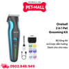 Tông đơ cắt tỉa lông thú cưng Oneisall 2 in 1 Pet Grooming Kit - Bộ tông đơ và 6 lược dẫn hướng, dành cho chó mèo Petmall