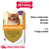 1 Tuýp - Nhỏ gáy Elanc.o Advocate Spot-on for Cats 0.8ml | >4kg - Phòng và trị nội ngoại ký sinh trùng cho Mèo Petmall