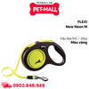Dây dắt tự động FLEXI New Neon M (Dây dẹp 5m, < 25kg) - Màu vàng Petmall