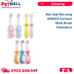 Bàn chải thú cưng SONICE Cartoon Stick Brush Petmall