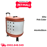 Vali vận chuyển du lịch cao cấp Elite Pink Color Size 44x44x50cm - Màu hồng Petmall