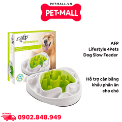 Chén ăn chậm AFP Lifestyle 4Pets Dog Slow Feeder - Hỗ trợ cân bằng khẩu phần ăn cho chó Petmall