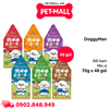 Hộp 48 Gói 70G - Pate DoggyMan sốt kem cho Chó - Mix vị Petmall