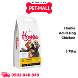 Thức ăn chó Homie Adult Dog - Chicken 3.75kg - Chó lớn vị gà Petmall