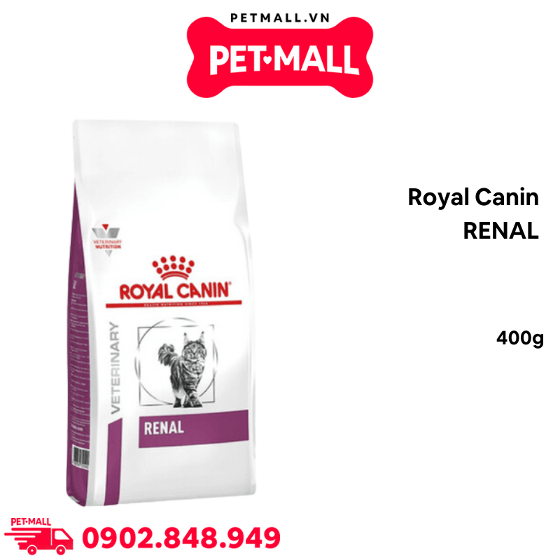 Thức ăn mèo Royal Canin RENAL 400g Petmall