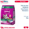 Thức ăn mèo WHISKAS Tuna Flavour 6kg - Vị Cá ngừ Petmall