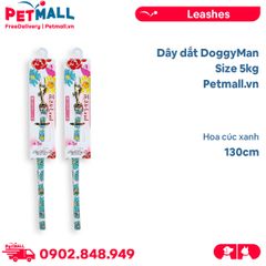Dây dắt DoggyMan Size 5kg | 130cm - Hoa cúc xanh Petmall