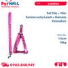 Set Dây + Yếm Sonice Lucky Leash + Harness 10kg - 1.5cm Gấu dâu Petmall