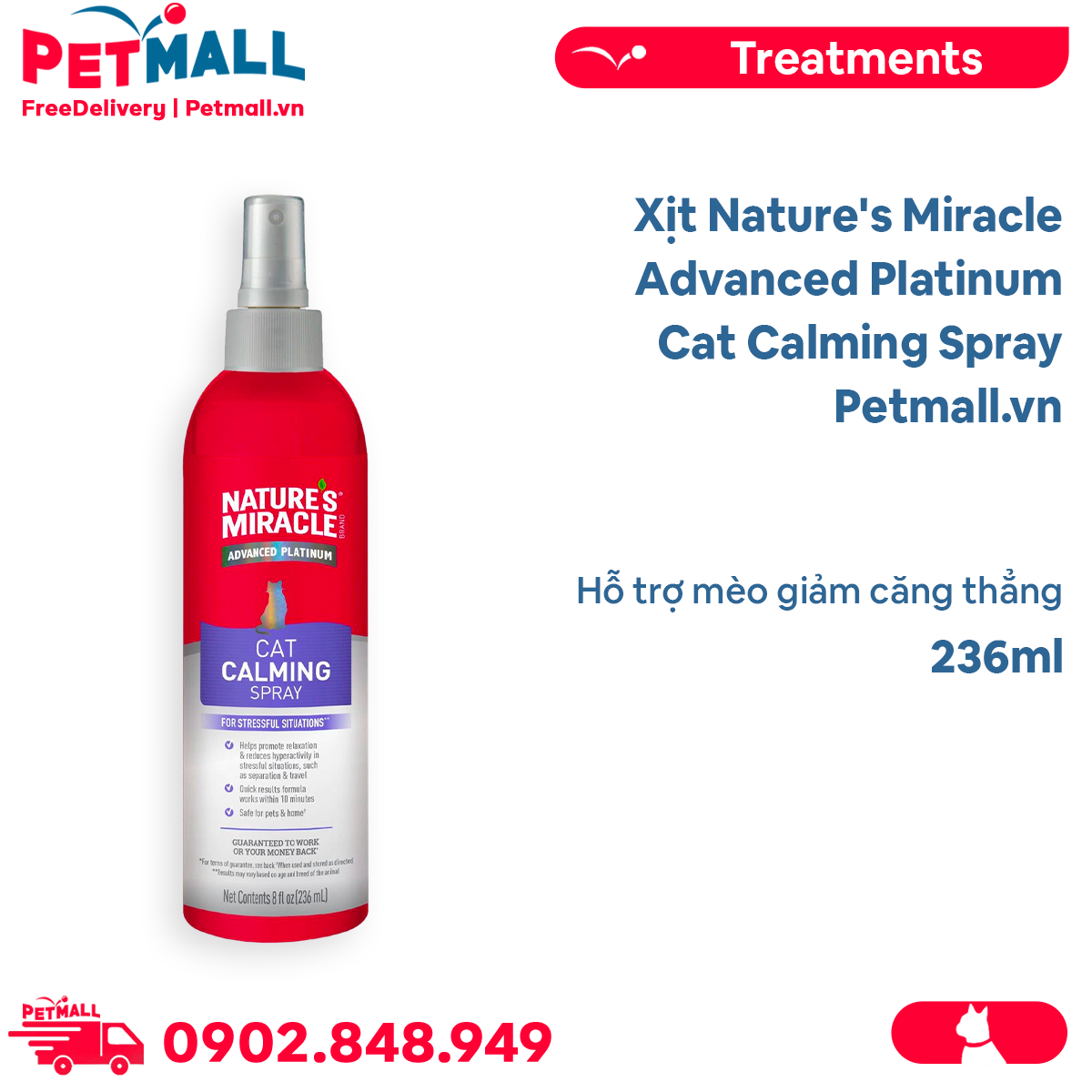 Nature's miracle cat 2025 calming spray