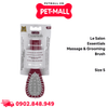 Lược Le Salon Essentials Massage & Grooming Brush size S - Răng mềm, hỗ trợ thư giãn cho thú cưng