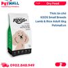 6KG - Thức ăn chó KEOS Small Breeds Lamb & Rice Adult - Vị Thịt Cừu và Gạo, dành cho chó giống nhỏ Petmall