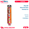  Dây dắt Mom Ami Kito 2.5x120cm - Hình hoa màu đỏ Petmall 