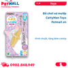  Đồ chơi xơ mướp CattyMan Toys - Hình chuột, tặng kèm catnip Petmall 