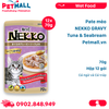 Hộp 12 Gói 70g - Pate mèo NEKKO GRAVY Tuna & Sea Bream - Cá ngừ và Cá tráp Petmall