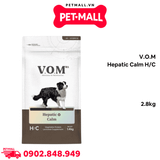 2.8KG - Thức ăn chó VOM Hepati.c Cal.m HC - Chăm sóc sức khỏe cho gan, ổn định tinh thần Petmall