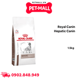 1.5KG - Thức ăn chó Royal Canin Hepatic Canin - Hỗ trợ bệnh gan Petmall