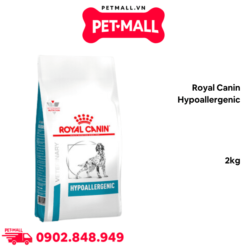 Thức ăn chó Royal Canin Hypoallergenic 2kg - Điều trị dị ứng Petmall