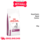 6KG - Thức ăn chó Royal Canin RENAL Canine - Hỗ trợ điều trị thận Petmall