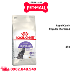 Thức ăn mèo Royal Canin Regular Sterilised 2kg - Hỗ trợ mèo triệt sản Petmall