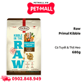 680g - Thức ăn hạt Raw Primal Kibble từ Cá Tuyết & Thịt Heo tươi cho chó Petmall
