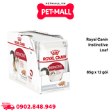Hộp 12 Gói 85G - Pate mèo Royal Canin Instinctive Loaf Petmall