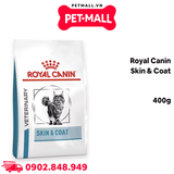 400G - Thức ăn mèo Royal Canin Skin & Coat - Dưỡng da và lông Petmall