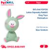 Đồ chơi FOFOS Latex Squeaky Rabbit Dog Toys Size 12x8cm - Con thỏ cao su Petmall