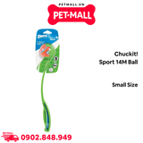 Đồ chơi Chuckit! Sport 14M Ball Small Size - Kèm dụng cụ ném xa, hỗ trợ huấn luyện chó nhỏ Petmall