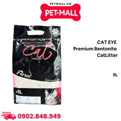 Cát vệ sinh CAT EYE Premium Bentonite CatLitter 5L Petmall