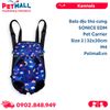 Balo địu thú cưng SONICE EDM Pet Carrier Size 2 - M4 | 32x20cm - Hỗ trợ mang thú cưng đi dạo Petmall
