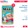 Hộp 12 Gói 70g - Pate mèo NEKKO GRAVY Tuna - Cá ngừ Petmall