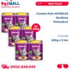 Combo 6 Lon 400G - Pate WHISKAS Sardines - Cá mòi Petmall
