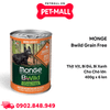 Combo 6 Lon 400G - Pate MONGE Bwild Grain Free - Vị Thịt Vịt, Bí Đỏ, Bí Xanh lon cho Chó lớn Petmall