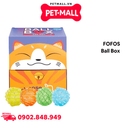 Đồ chơi FOFOS Ball Box - Hình quả bóng lưới, dành cho mèo Petmall