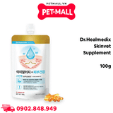Gel dinh dưỡng Dr Healmedix Skinvet Supplement 100g cải thiện da, tăng khả năng miễn dịch Petmall