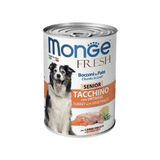 Combo 6 Lon 400G - Pate MONGE Fresh vị Gà Tây và Rau Petmall