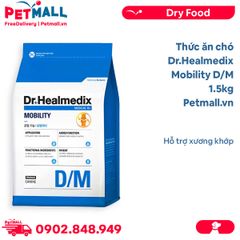 1.5KG - Thức ăn chó Dr Healmedix Mobility D/M - Hỗ trợ xương khớp Petmall