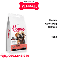 12KG - Thức ăn chó Homie Adult Dog - Salmon - Chó lớn vị cá hồi Petmall