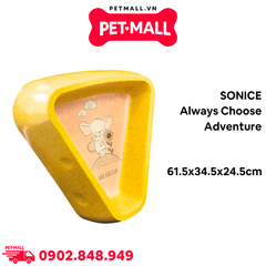 Chén thức ăn SONICE Always Choose Adventure - Size 61.5x34.5x24.5cm Petmall