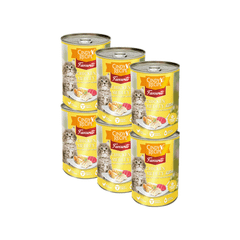 Combo 6 Lon 400G - Pate mèo Cindys Recipe - Vị Thịt Gà cho mèo con Petmall