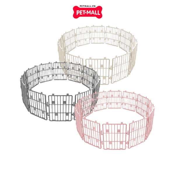 1 Bộ 12 Tấm - Chuồng vây Purmi Magic Pearl Fence Dog Playpen - Size 35cm x 37cm Petmall